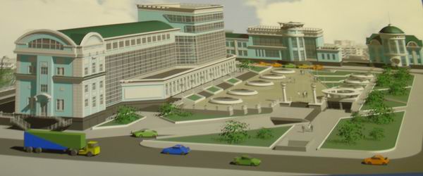 Привокзальная площадь - лицо города