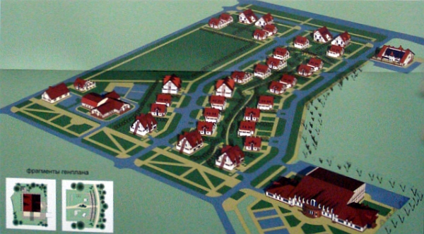 Баварская деревня в пределах мегаполиса