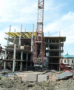 каркас высотки