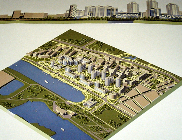 А школу оставили на суше