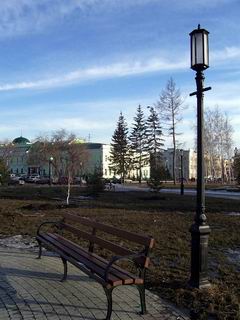 Сквер около Драмтеатра