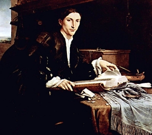 Лотто Лоренцо "Портрет молодого ученого"