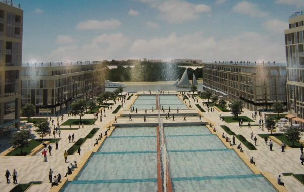 променад с бассейнами променад с бассейнами