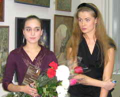 Ольга Кадикова и Елизавета Кичигина, омские художницы