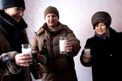 Жители микрорайона "Космический" отмечают новоселье