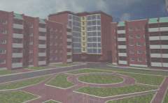 Проект жилой секции