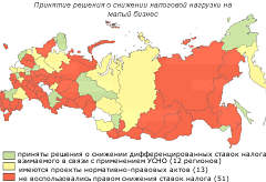 Снижение налоговой нагрузки на бизнес
