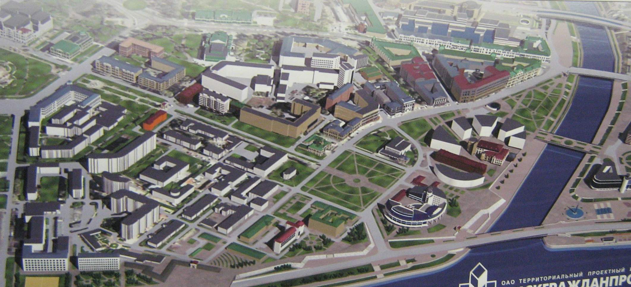 Концепция застройки "Омской крепости" Концепция застройки "Омской крепости"