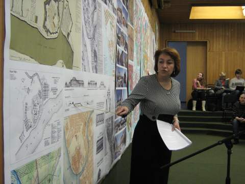 Жанна Хахаева на совете