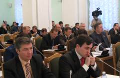 В зале Горсовета