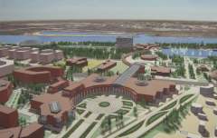 Эскиз застройки парка