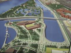 Эскиз застройки парка