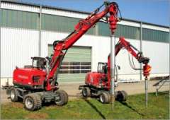 Монтаж винтового фундамента