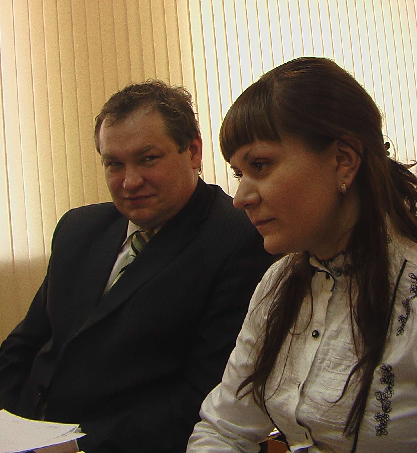 Александр Устинов и Ольга Аникеева