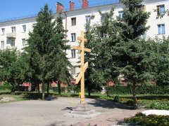 Место расположения разрушенного Воскресенского собора