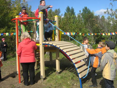 Благоустройство микрорайона