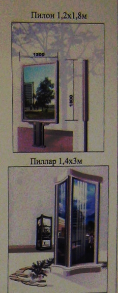 типы рекламных установок