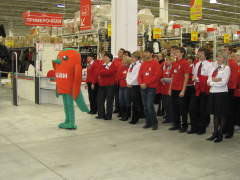 Открытие "Ашан-Омск"