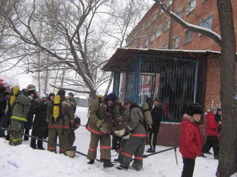 Пожар на пр. Королева