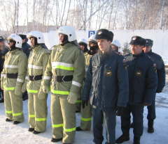 Открытие пожарной части №33