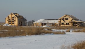 коттеджи в "Александровской усадьбе"