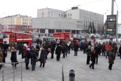 Пожар в ТК "Флагман"