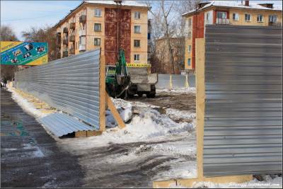 Огороженный сквер Огороженный сквер