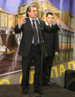 академик архитектуры Альберт Каримов на открытии фестиваля