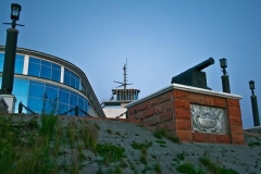 Речной порт в Омске