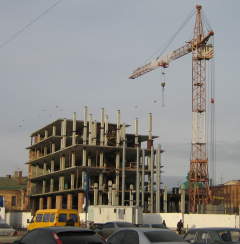 Самострой на Бударина в Омске