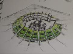 Эскиз застройки микрорайона "Новая Чукреевка", 2010 г.