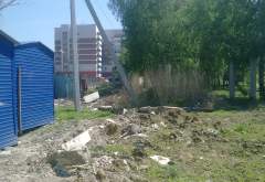 Беспорядок на стройках Омск