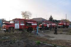 Пожары в Омской области