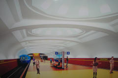 Проект Омского метро, станция "Соборная"