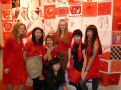 Всероссийский фестиваль дизайна в Омске, выставка "Красное"