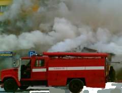 Пожары в Омске