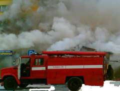 Пожары в Омске