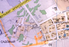 место размещения общеобразовательной школы в микрорайоне "Кристалл" в Омске