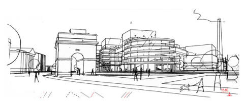 концепция застройки территории ТЭЦ-1 в Омске