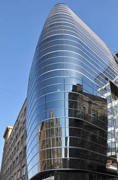 здание "Кокон" в Новосибирске