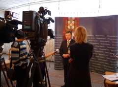 Министр строительства Омской области Виталий Эрлих