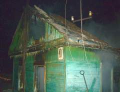 Пожар в Москаленском районе