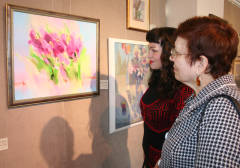 Выставка "Сто букетов любимым" в Омске