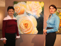 Выставка "Сто букетов любимым" в Омске