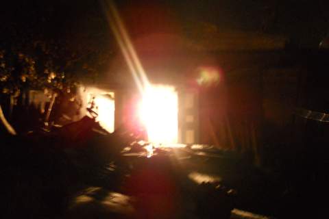 Омский пожар на 20 Линии