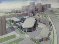 Проект легкоатлетического манежа в Омске