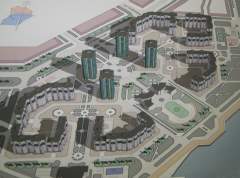 Эскиз нового квартала в Омске