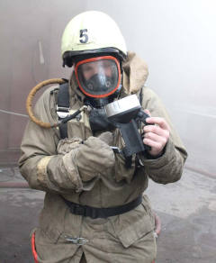 Пожар на складе по ул. 20 лет РККА в Омске