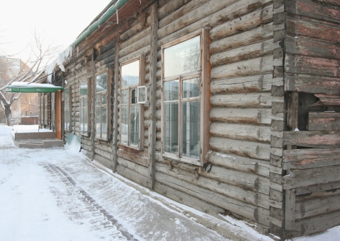 Памятник на улице Музейная, 3 в Омске