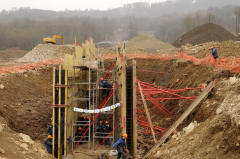 Строительство санно-бобслейного комплекса в Сочи